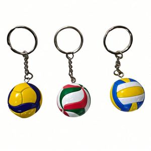 Llavero Deportivo Promocional con Forma de Balón, Colgante para Bolsa o Coche, Mini Llavero de Voleibol - Product Image 6