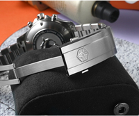 Saint Martin 40 mm Taucher-Chronograph, Automatikuhr für Herren, China Peacock SL-4801, leuchtendes Saphirglas, wasserdicht, 20 Bar, SN0118G-JS