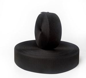 Bande magique réglable écologique noire et blanche de 20 mm, 38 mm, 50 mm, certifiée REACH OEKO-TEX, pour vêtements et chaussures - Product Image 4