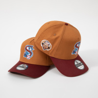 Gorra de Béisbol Snapback Popular de Dos Tonos, Gorra de Béisbol Estructurada con Bordado Personalizado