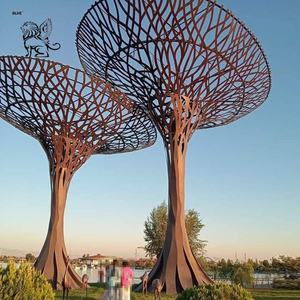 <span class=keywords><strong>Fontaine</strong></span> d'<span class=keywords><strong>eau</strong></span> en forme de L personnalisée, rideau de pluie moderne, effet rouillé, pour jardin extérieur, sculpture en acier Corten - Product Image 6