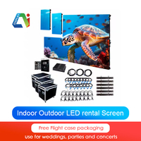 HD Intérieur Extérieur P1.9 Location Écran LED Affichage pour Fête Hôtel Bienvenue Message Affichage Vidéo Mur Scène LED Cabinet 500X1000mm