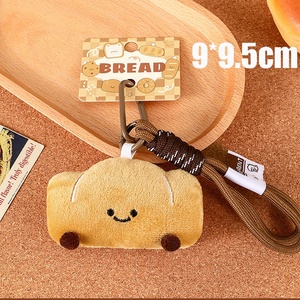Llavero <span class=keywords><strong>de</strong></span> Peluche con Forma <span class=keywords><strong>de</strong></span> Galleta y <span class=keywords><strong>Pan</strong></span> Suave, Accesorios para Parejas, Colgante para Bolso <span class=keywords><strong>de</strong></span> Mujer - Product Image 4