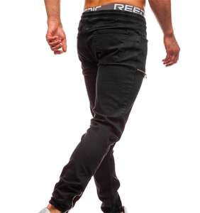 Venta caliente Explosive Men's Casual Frosted Zipper Design Sports Fashion Casual Jeans - Product Image 3