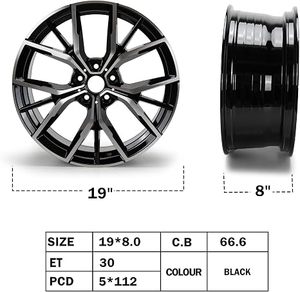 Rines de Aleación de Aluminio Premium OEM/ODM de 18, 19, 20 y 21 Pulgadas Compatibles con BMW 530i <span class=keywords><strong>530e</strong></span> 540i M550i 2019-2023 - Product Image 5