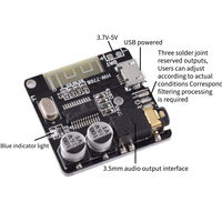 Placa Decodificadora MP3 CHENGHUI, Placa Amplificadora de Audio para Altavoces de Coche, Módulo Receptor de Audio Modificado DIY