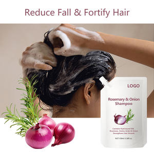 Champú de Romero y Cebolla de Marca Privada con Aminoácidos de Seda Hidrolizados que Fortalece las Hebras del Cabello con Queratina y Colágeno - Product Image 4