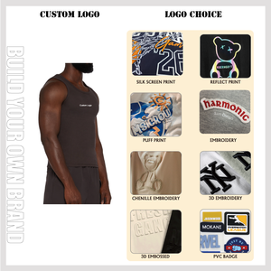 <span class=keywords><strong>Camiseta</strong></span> <span class=keywords><strong>sin</strong></span> mangas personalizada de alta calidad, corte muscular, 100% algodón, <span class=keywords><strong>camiseta</strong></span> <span class=keywords><strong>sin</strong></span> mangas acanalada para <span class=keywords><strong>hombre</strong></span>, para gimnasio, entrenamiento, ropa de calle. - Product Image 2