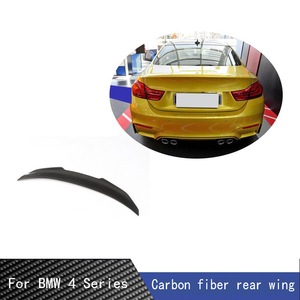 Aileron arrière en fibre de carbone pour BMW M4 Coupé F82, finition brillante, 2014-2019 - Product Image 1