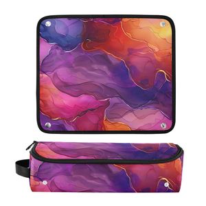 Multifunctional Hair <b>Tool</b> Travel <b>Bag</b> with Heat Resistant Mat, Large Capacity Neoprene Curling Iron Storage Case, Portable Flat I - Product Image 2
