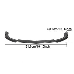 De fibra de carbono X290 labio delantero para <span class=keywords><strong>Mercedes</strong></span> Benz <span class=keywords><strong>AMG</strong></span> <span class=keywords><strong>GT</strong></span> 43 50 <span class=keywords><strong>53</strong></span> sedán 4-puerta 2019-2020 - Product Image 5