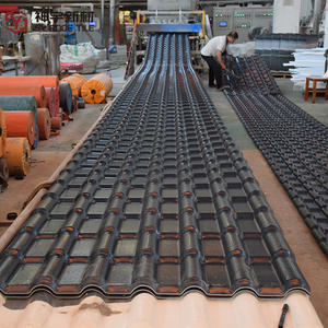 Lámina de Teja de PVC de 30 Años, Tejas Coloniales de PVC, Tejas de UPVC para Techos, Lámina de Teja de Resina Sintética ASA - Product Image 5