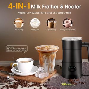 Espumador de <span class=keywords><strong>Leche</strong></span> 4 en 1, Máquina para Espumar Chocolate Caliente, Espumador de Café Automático, <span class=keywords><strong>Calentador</strong></span> de <span class=keywords><strong>Leche</strong></span>, Espumador de <span class=keywords><strong>Leche</strong></span> Eléctrico - Product Image 4