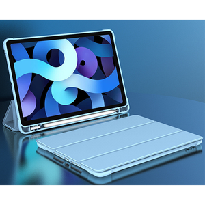 Custodia Antiurto in Pelle PU con Smart Cover per <span class=keywords><strong>Apple</strong></span> <span class=keywords><strong>iPad</strong></span> <span class=keywords><strong>MINI</strong></span> 9.7 10.2 10.5 10.9 11 12.9 Custodia 10a Generazione con Porta Penna - Product Image 3