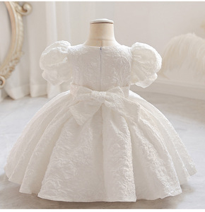 Vestido de Princesa Elegante de Verano para Niñas de Un Año, Vestido de Cumpleaños para Bebé, Estilo Occidental Aisha - Product Image 6