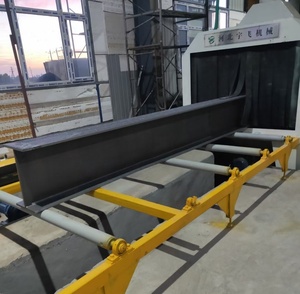 Hoàn toàn tự động q69 tấm thép lớn bắn máy nổ cho bề mặt làm sạch động cơ động cơ hộp số thành phần cho deflashing - Product Image 6