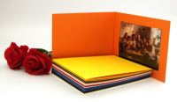 Carpeta y álbumes de fotos de tamaño de imagen 6x8 de tipo horizontal ecológico duradero de alta calidad