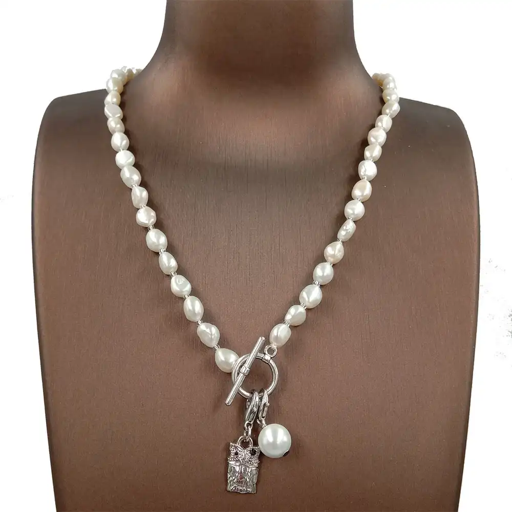 Personalized Name Fashion China Choker Necklace Custom OWL Charm Pendant Necklace Diy Beautiful Manufacture Jewelry