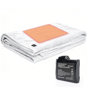 ผ้าคลุมไฟฟ้าให้ความอบอุ่นใหม่แบบนุ่มใช้ USB ไร้สาย3ระดับให้ความอบอุ่นเสื้อกั๊กให้ความอบอุ่น - Product Image 1