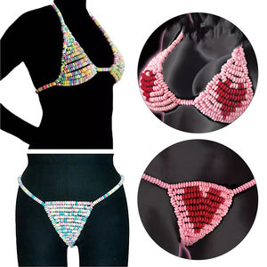 Yetişkin seksi şeker oyuncak toptan Bikini kız iç çamaşırı şekli şeker Tablet tatlılar - Product Image 3