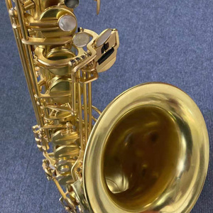 Saxofón Tenor Profesional Hecho a Mano en Si Bemol, Acabado Natural, Instrumento <span class=keywords><strong>de</strong></span> <span class=keywords><strong>Viento</strong></span> <span class=keywords><strong>de</strong></span> Alta Calidad - Product Image 4