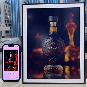 13.3Inch Wood Grain Electronic Photo Frame, Rt Os, 2.4G Wifi, <b>Type</b>-<b>C</b> Pd 65W <b>Adapter</b>, Low Power Consumption Digital Picture Frame - Product Image 3
