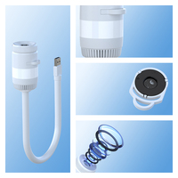Projecteur Galaxie et Lune Veilleuse pour Chambre à Coucher, Lampe LED Ciel Étoilé avec Col de Cygne Flexible à 360 Degrés pour Décoration Intérieure