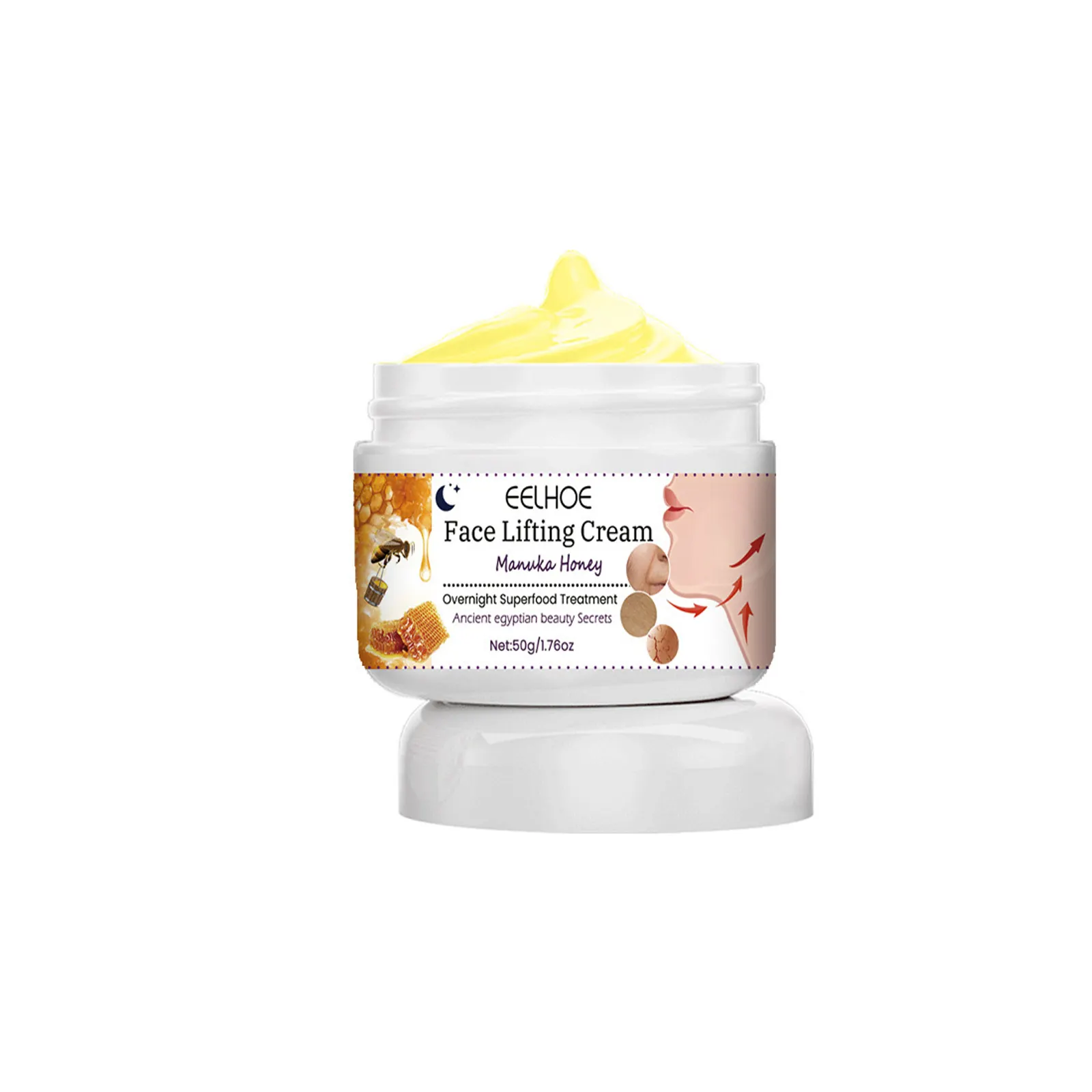 Crema facial antienvejecimiento para el cuidado de la piel, crema facial antienvejecimiento antiarrugas para piel clara