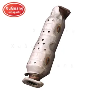 XG-AUTOPARTS Middle Part Catalytic Converter for Hyundai IX35 New Model with Stamped Flange