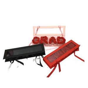 SINOWRAP LS016 Suministros para Graduación, Caja <span class=keywords><strong>de</strong></span> Regalo <span class=keywords><strong>con</strong></span> <span class=keywords><strong>Ventana</strong></span> para Graduación, Embalaje Floral Personalizado, Fabricante Mayorista - Product Image 5