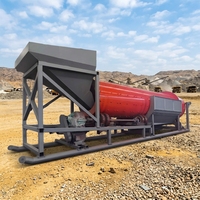 Trommel de Lavado de Oro de Alta Capacidad Personalizado 120-150tph para Minas de Oro Africanas a Gran Escala