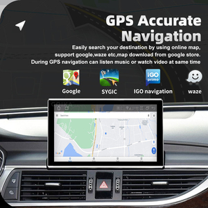 Radio de Coche Android de <span class=keywords><strong>9</strong></span> Pulgadas para <span class=keywords><strong>Audi</strong></span>, con GPS, Estéreo, WIFI, SIM, GPS, BT, Reproductor Carplay, Multimedia para <span class=keywords><strong>Audi</strong></span> A6 C7 A7 2012-2018 - Product Image 5