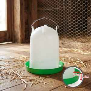 119S Eco-Friendly Collapsible Plastic Pet Supplies Hot Selling Poultry Chicken Drinker for Chick with Narrow Drinking Channel - Product Image 2