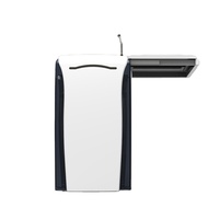 Altavoz de plataforma de doble pantalla para salón de conferencias, reproductor Multimedia de presentación con pantalla Dual