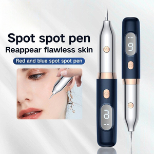Stylo réparateur de taches cutanées, éliminateur de taches brunes, de taches de rousseur, de tatouages, de verrues, de grains de beauté, outil d'élimination des grains de beauté, écran LCD 9 niveaux, stylo effaceur de grains de beauté rapide - Product Image 4