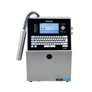 Impresora automática de inyección de tinta de alta velocidad, código transportador, Impresión de logotipo de citas para bolsas de plástico de tejido, fechas de lote, impresora Cij - Product Image 2