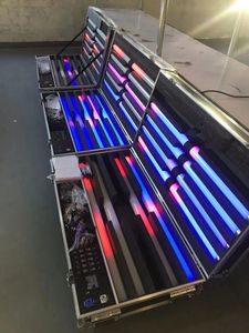 พร้อมเคสชาร์จ IR รีโมท 128PCS <span class=keywords><strong>X</strong></span> 0.25W กันน้ํา RGB/RGBW ไร้สาย DMX หลอดไฟ LED แบตเตอรี่ดําเนินการ - Product Image 6