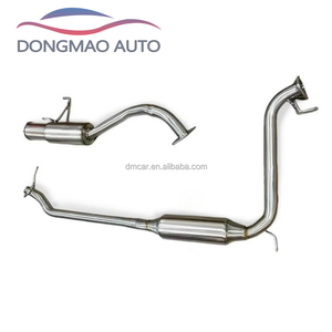 Convient pour Honda City Fit <span class=keywords><strong>ARIA</strong></span> 1.5 2008-2013, silencieux haute performance en acier inoxydable 1,5 mm, échappement sport sonore pour voiture - Product Image 1