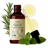 Minyak Rambut Pertumbuhan Rambut Rosemary Mint Biotin Kelapa Berkualitas Tinggi Grosir, Bebas Air, untuk Memperkuat, Menutrisi, dan Menghaluskan