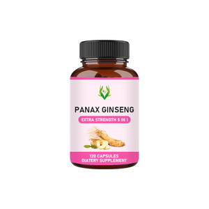 Good Quality Natural Panax Ginseng Capsules Contains Ginseng With Ginkgo Increase Energy Levels Adult Diatery <b>Supplement</b> - Product Image 1