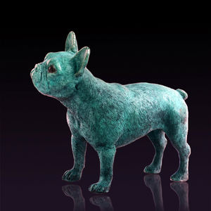 Escultura <span class=keywords><strong>de</strong></span> cobre <span class=keywords><strong>de</strong></span> tamaño natural para perro, casting para decoración <span class=keywords><strong>de</strong></span> patio <span class=keywords><strong>de</strong></span> casa - Product Image 1