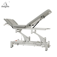 Table de traitement électrique multifonctionnelle à 5 sections avec dossier et repose-jambes réglables pour les centres de chiropratique et de réadaptation
