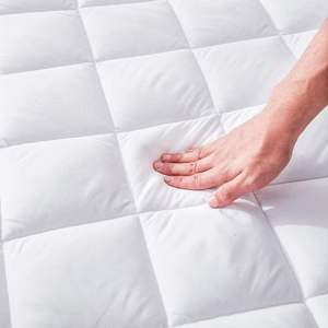 Protège-<span class=keywords><strong>matelas</strong></span> 3 couches matelassé en microfibre imperméable bon marché avec poche profonde pour usage domestique - Product Image 2