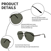Designer Polarized UV400 Travel Sunglasses OEM Manufacturer Unisex Full Rim Shades for Outdoor Activities