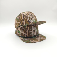 Casquette Snapback 5 Panneaux Ajustable à Bord Plat, Personnalisable avec Logo Brodé, Motif Léopard, Tissu Dobby Vintage, Sergé Sportif, Oxford à Pois, Corde en Nylon Fruitée