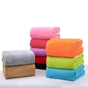 70 * 100cmフランネルブランケットHomeTextile for Air/Sofa/Bedding Throws Blanket Winter Warm Soft Bed Sheet Fur Blanket
