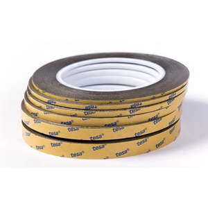 <span class=keywords><strong>Cinta</strong></span> Adhesiva Acrílica Filmic PET de <span class=keywords><strong>Doble</strong></span> Cara Negra de 0.1mm de Alta Resistencia Tesa 51982 - Product Image 2