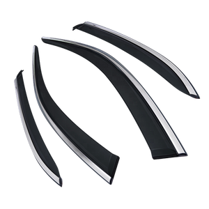 ISpeed Wind Deflectors For Seat Leon MK3 5-Door & Estate (2014-2019) – 4pc Dark Tinted In-Channel Set, 2-Year Warranty