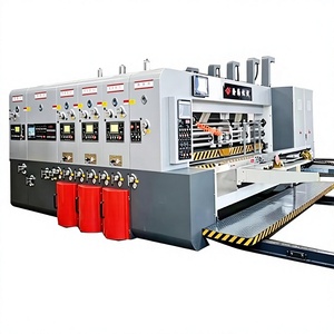 Máquina Impresora, Ranuradora y Troqueladora Automática de 4 Colores Canghai para Impresión de Cartón - Product Image 1