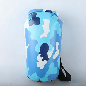 กระเป๋ากันน้ำลายพรางสีชมพู ขนาด 2L 5L 10L 15L 20L 30L สำหรับกิจกรรมกลางแจ้ง ตั้งแคมป์ ดำน้ำ ชายหาด ตกปลา ทำจาก PVC - Product Image 2